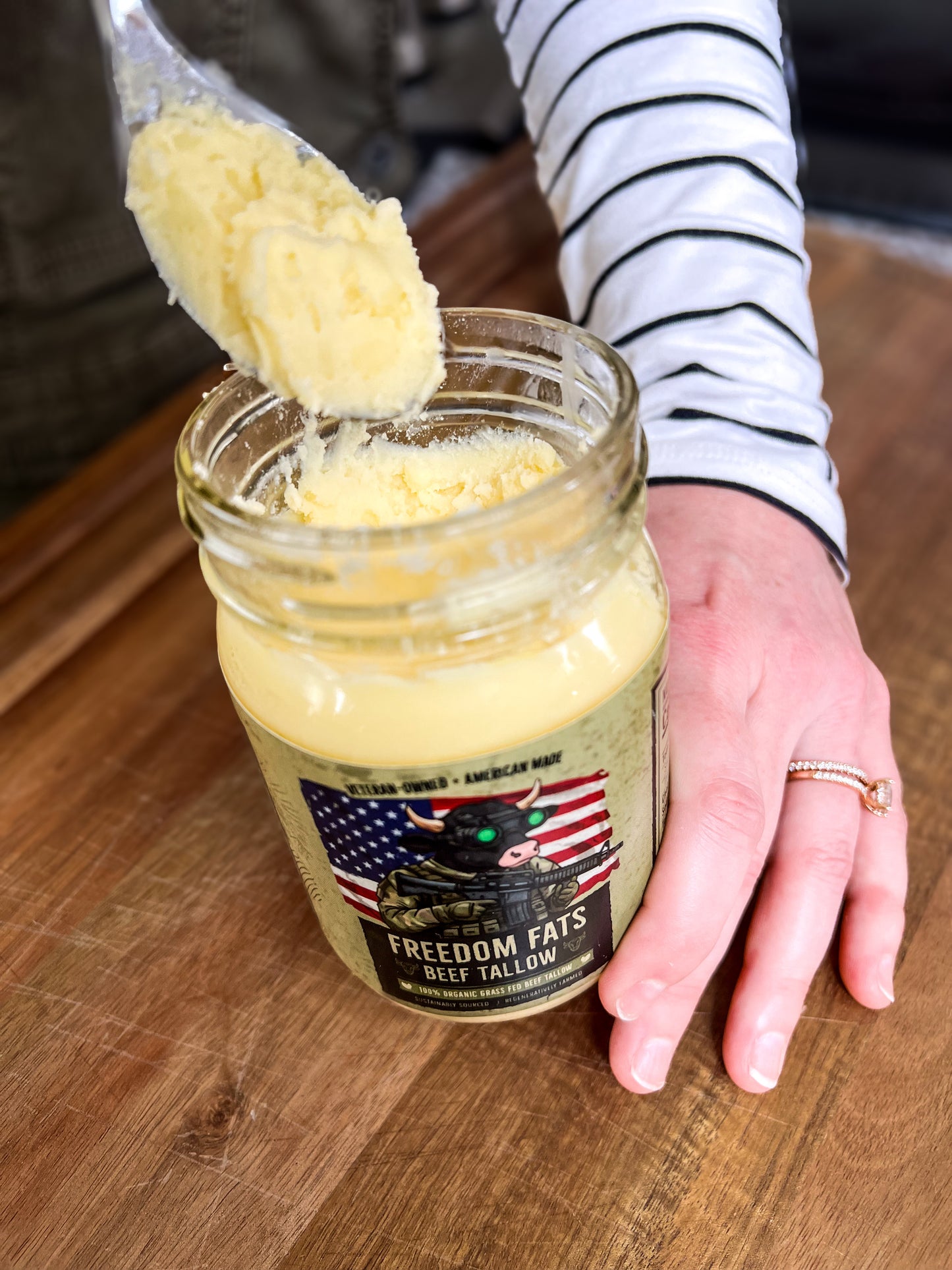 100% Grass-Fed Beef Tallow
