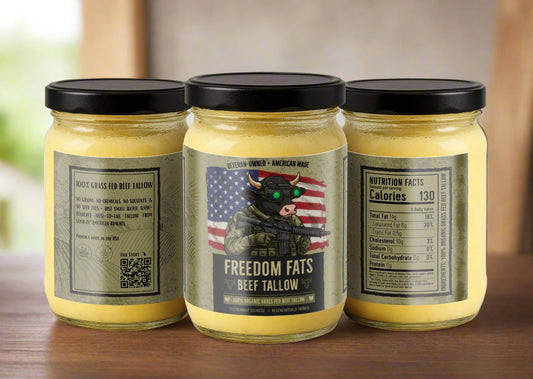 100% Grass-Fed Beef Tallow