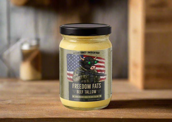 100% Grassfed Beef Tallow - Pasture to Fork